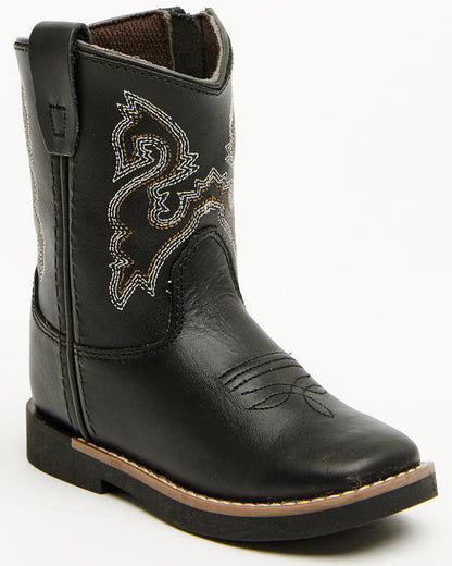 Toddler Boys' Westley Dane Western Boots - Broad Square Toe Black