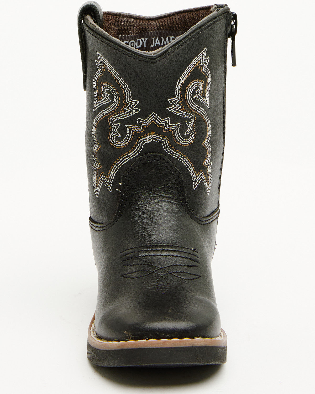 Toddler Boys' Westley Dane Western Boots - Broad Square Toe Black