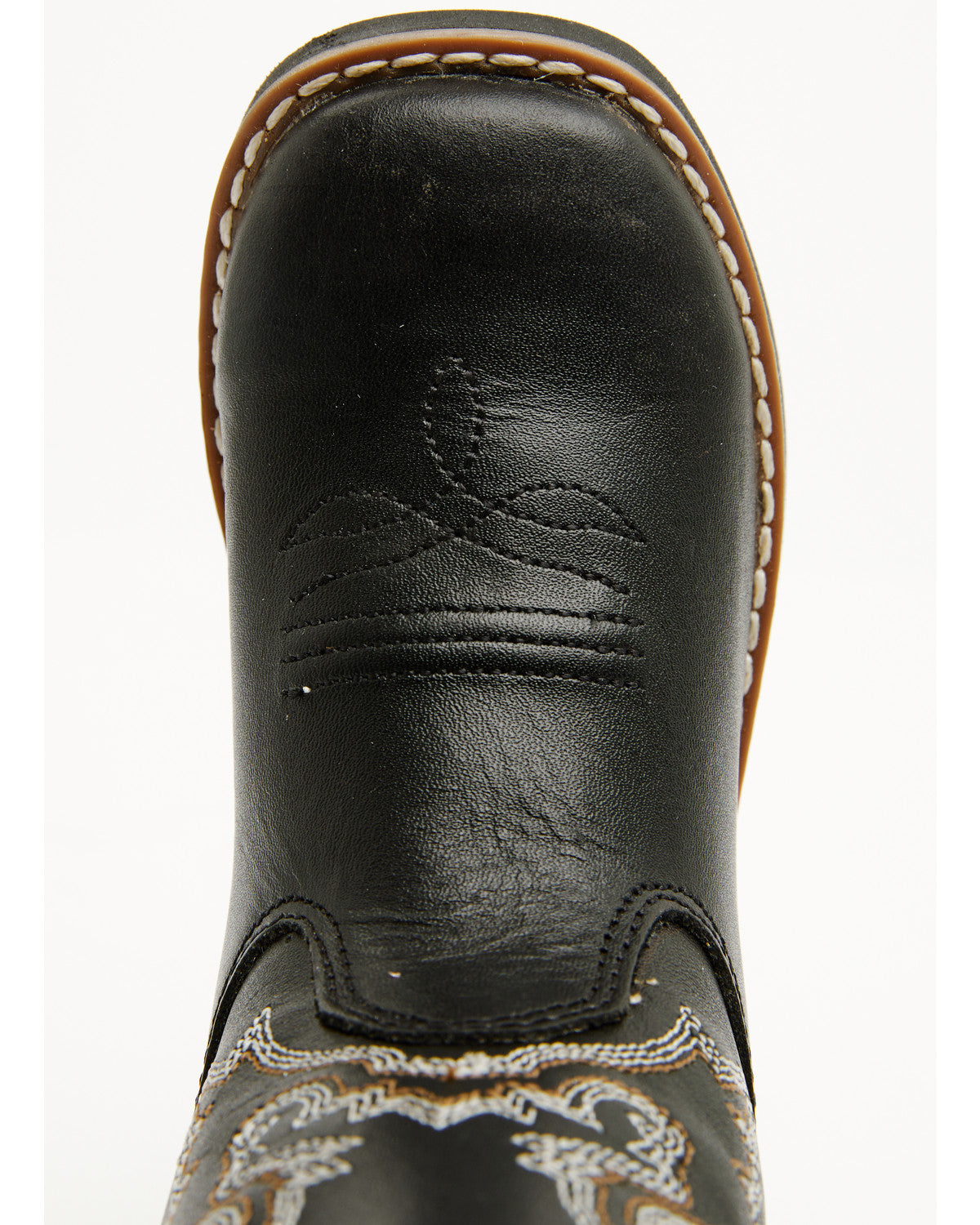 Toddler Boys' Westley Dane Western Boots - Broad Square Toe Black