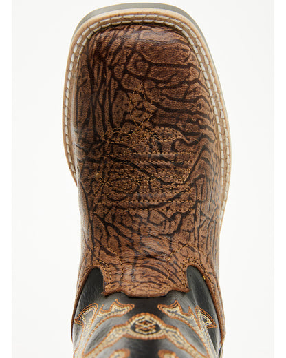 Boys' Rex Western Boots - Broad Square Toe Black