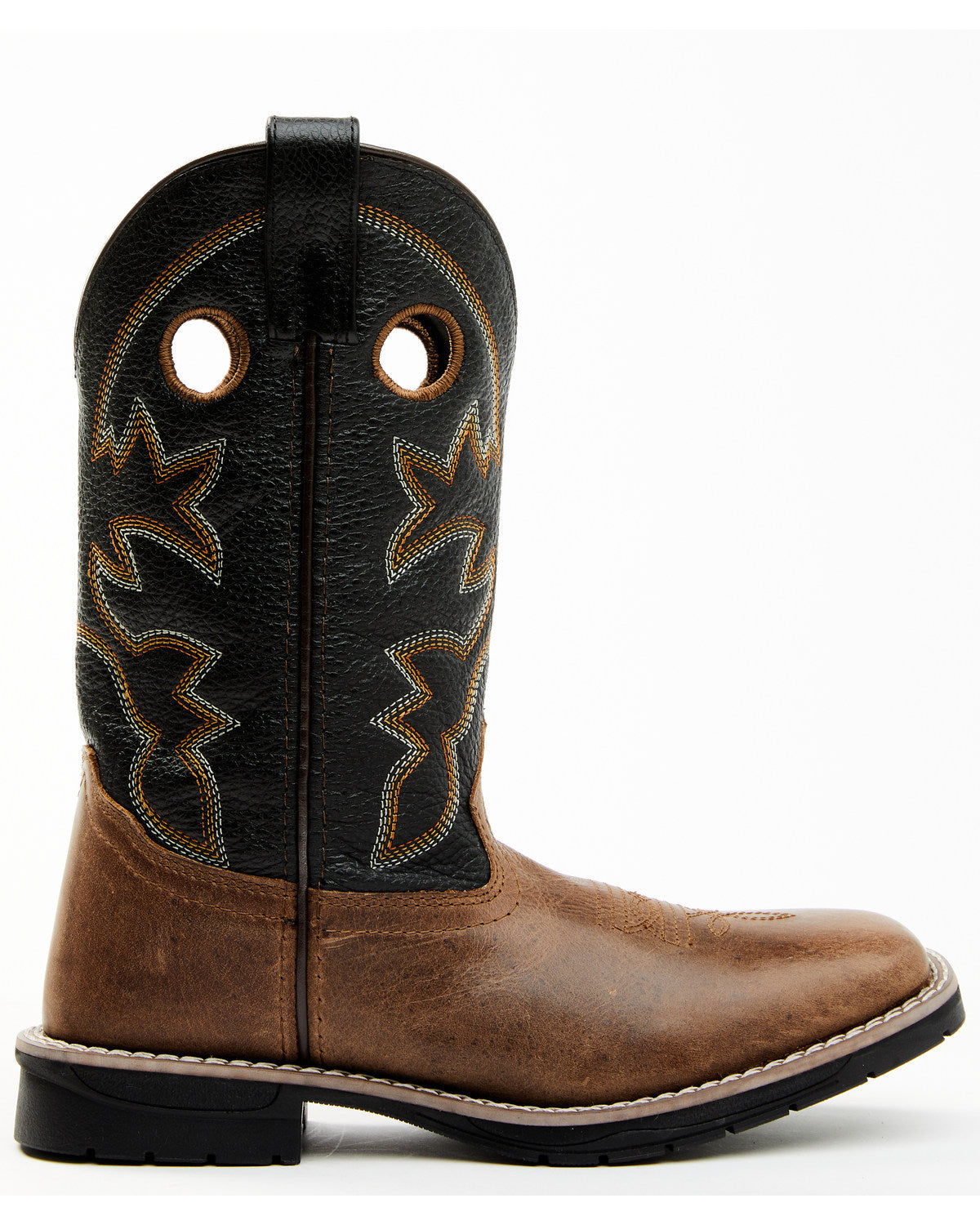 Little Boys' Knox Western Boots - Broad Square Toe Tan