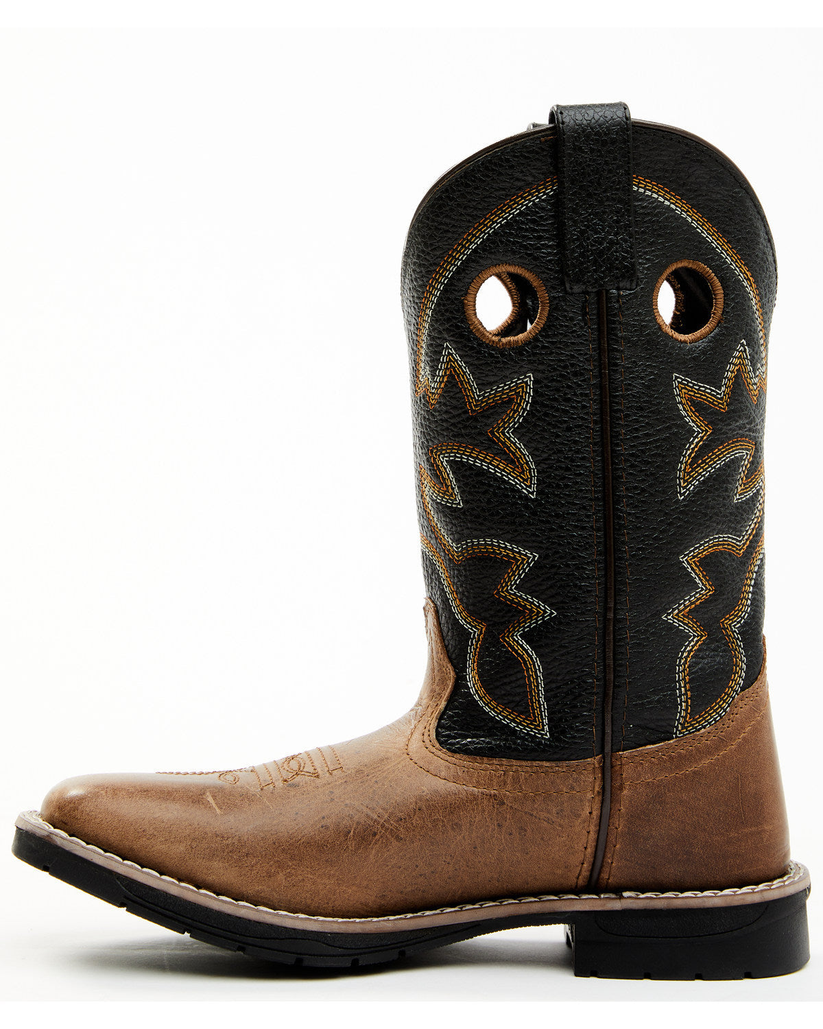 Little Boys' Knox Western Boots - Broad Square Toe Tan