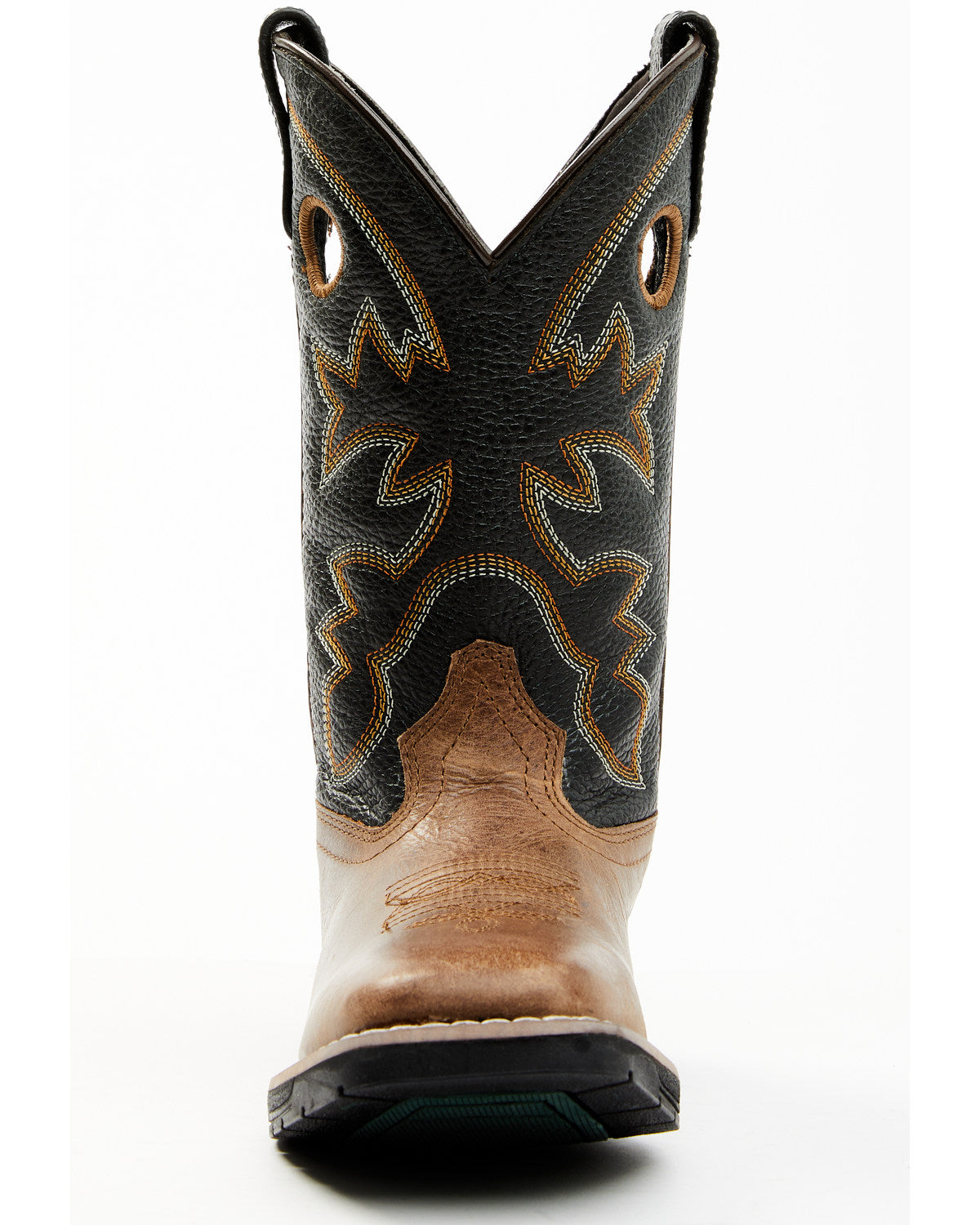 Little Boys' Knox Western Boots - Broad Square Toe Tan