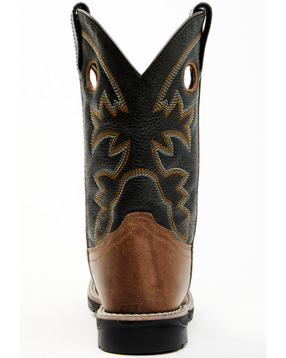 Little Boys' Knox Western Boots - Broad Square Toe Tan