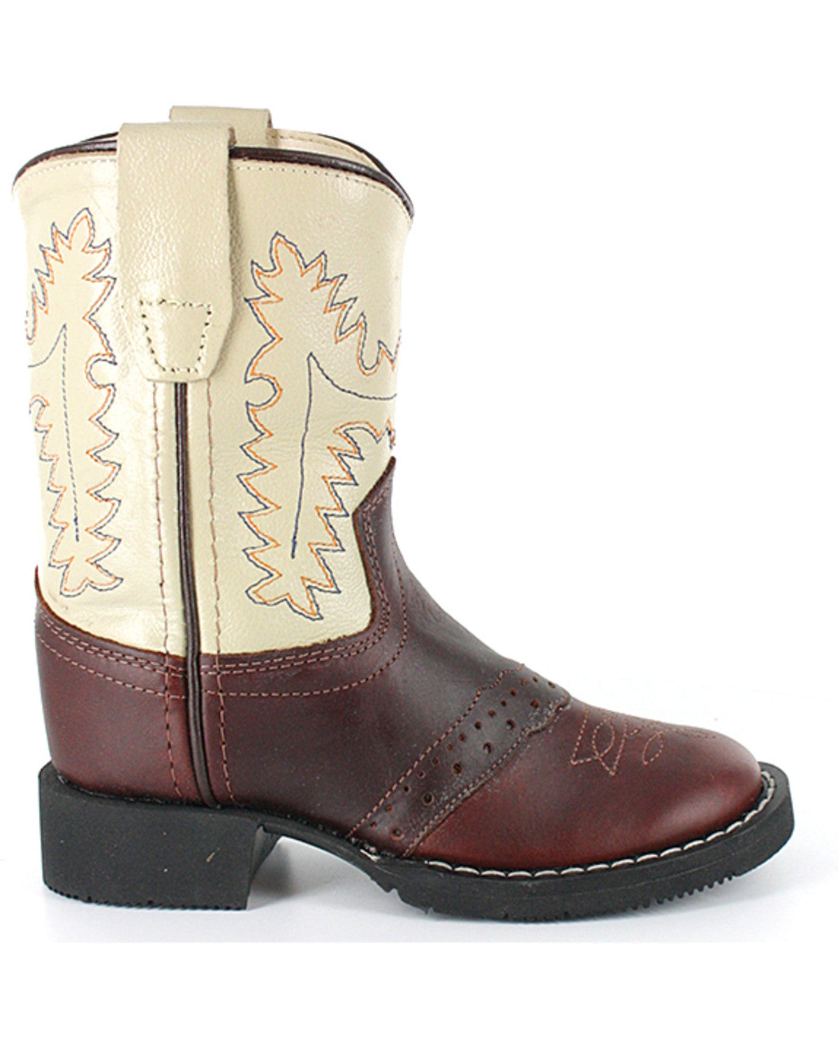 Toddler Boys' Roper Western Boots - Round Toe Brown