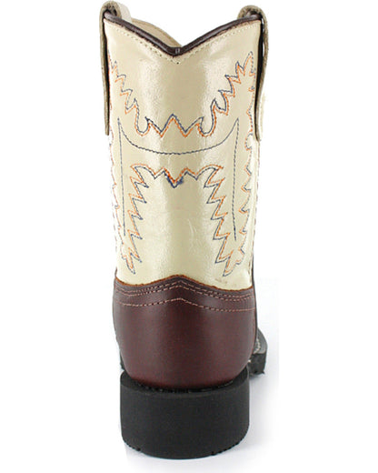 Toddler Boys' Roper Western Boots - Round Toe Brown