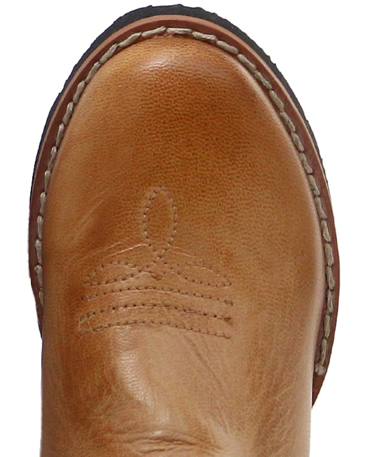 Toddler Boys' Showdown Western Boots - Round Toe Tan