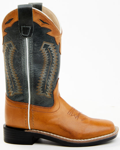 Boys' Western Boots - Square Toe Brown
