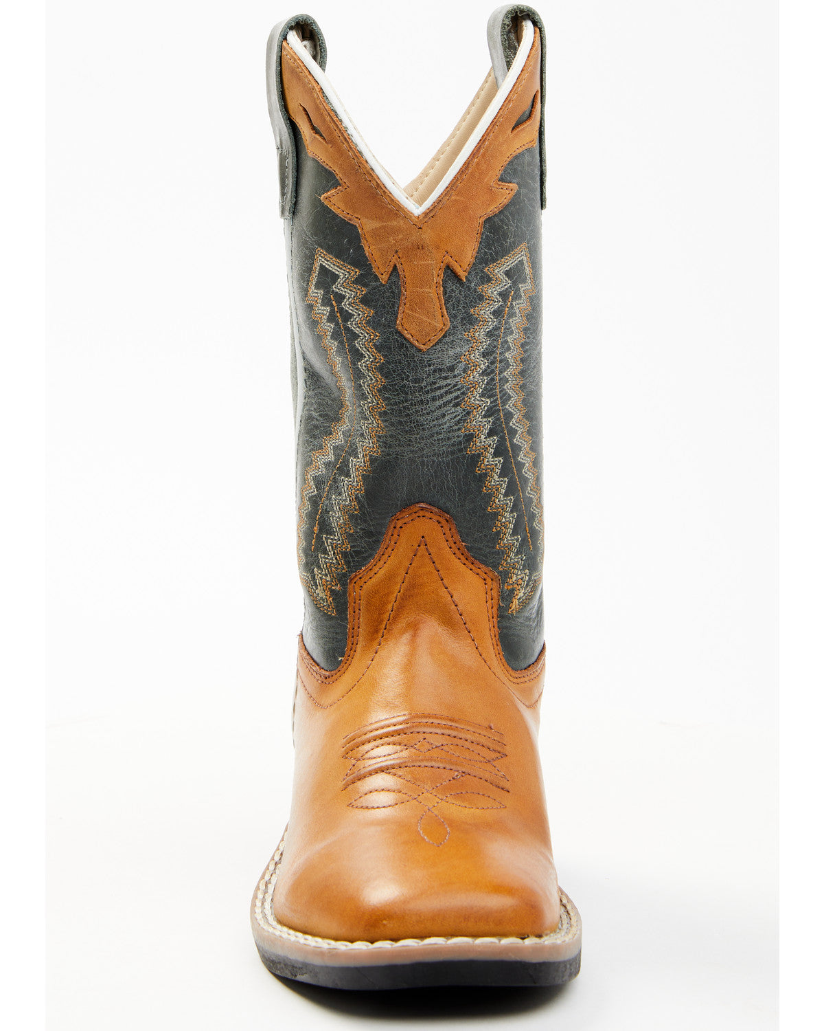 Boys' Western Boots - Square Toe Brown