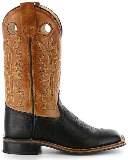Boys' Canyon Western Boots - Square Toe Black