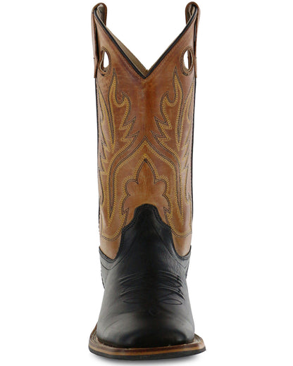 Boys' Canyon Western Boots - Square Toe Black