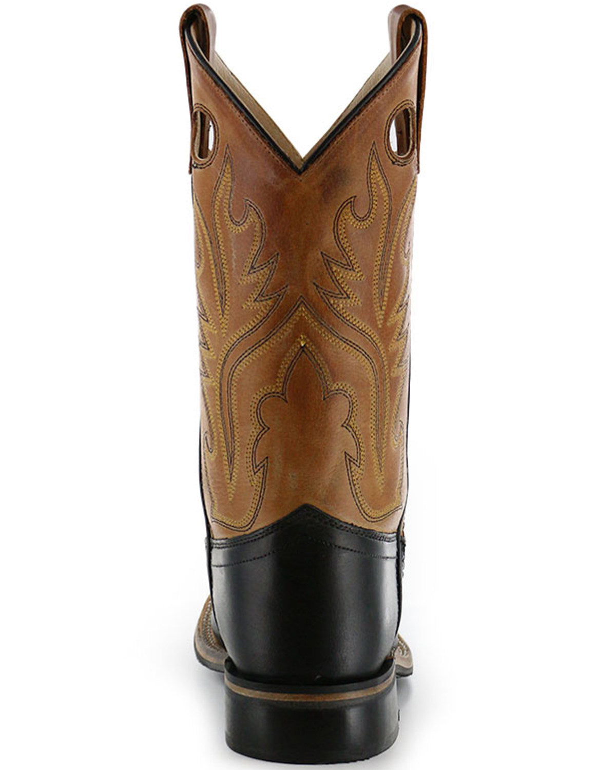 Boys' Canyon Western Boots - Square Toe Black