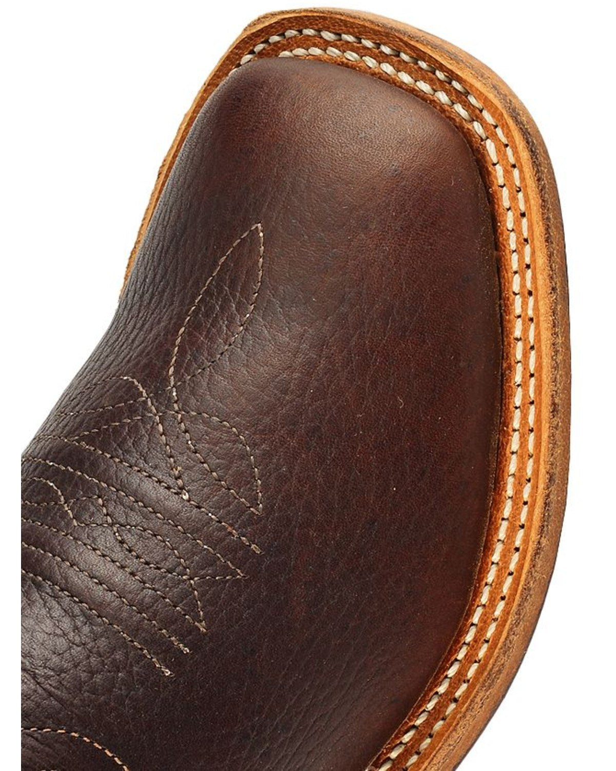 Boys' Thunder Western Boots - Broad Square Toe Oiled Rust
