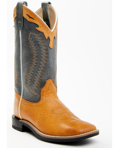 Boys' Barnwood Western Boots - Square Toe Brown