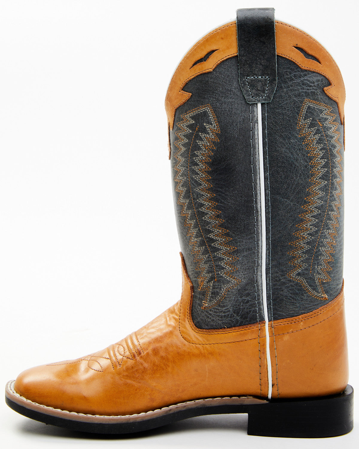 Boys' Barnwood Western Boots - Square Toe Brown