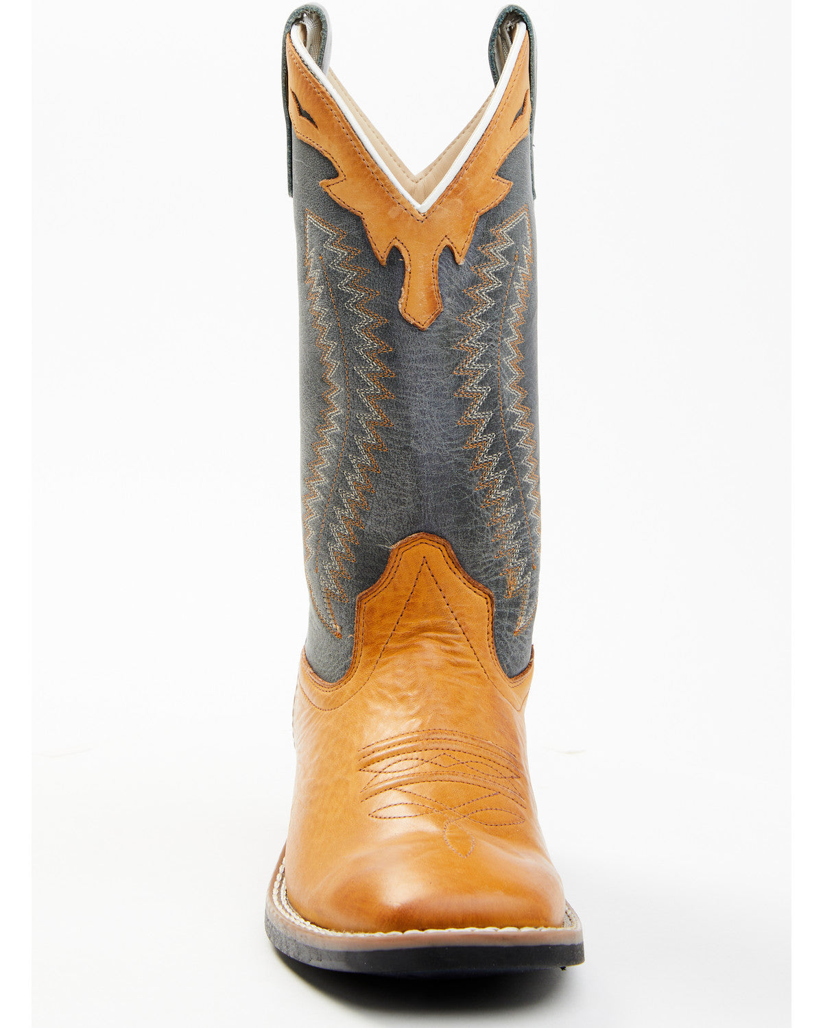 Boys' Barnwood Western Boots - Square Toe Brown