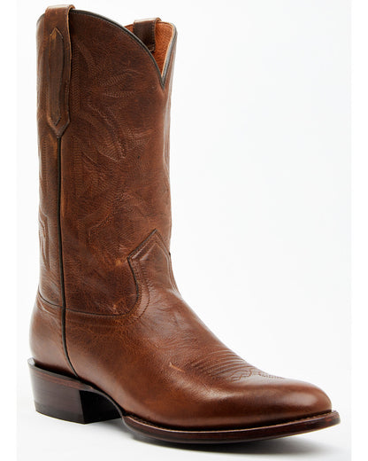 Men's Briana Western Boots - Round Toe Brown