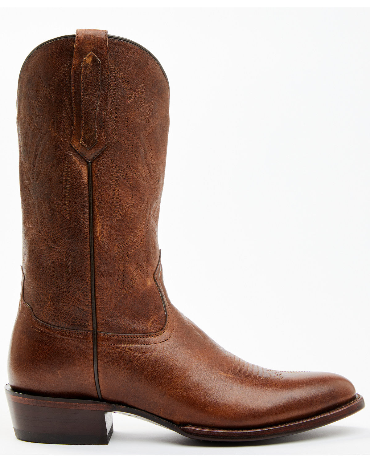 Men's Briana Western Boots - Round Toe Brown