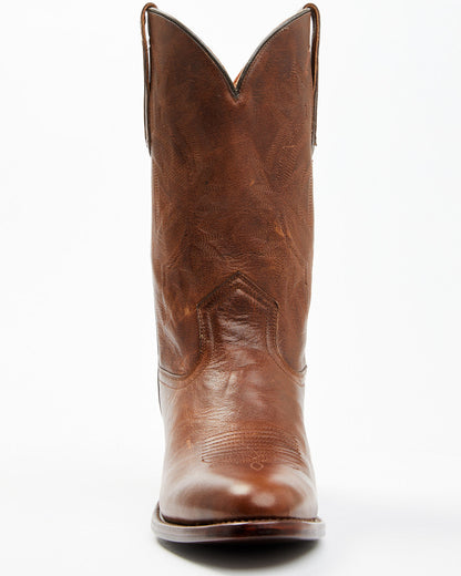 Men's Briana Western Boots - Round Toe Brown