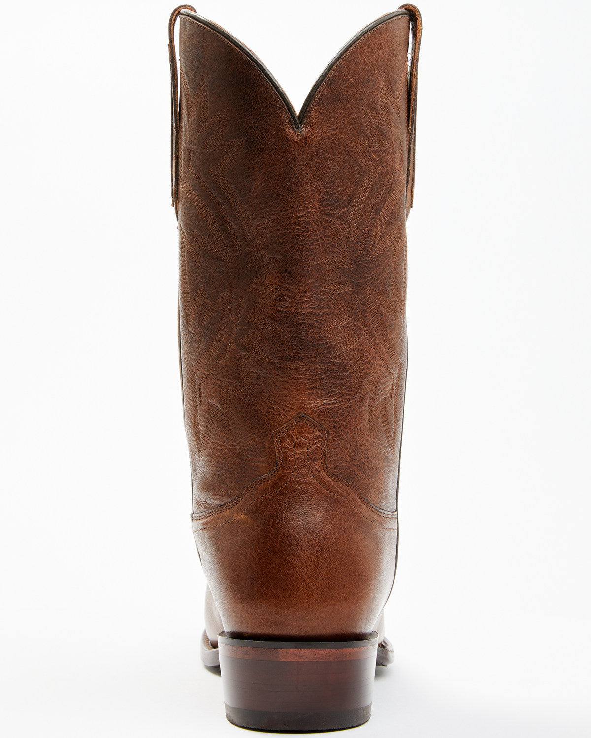 Men's Briana Western Boots - Round Toe Brown