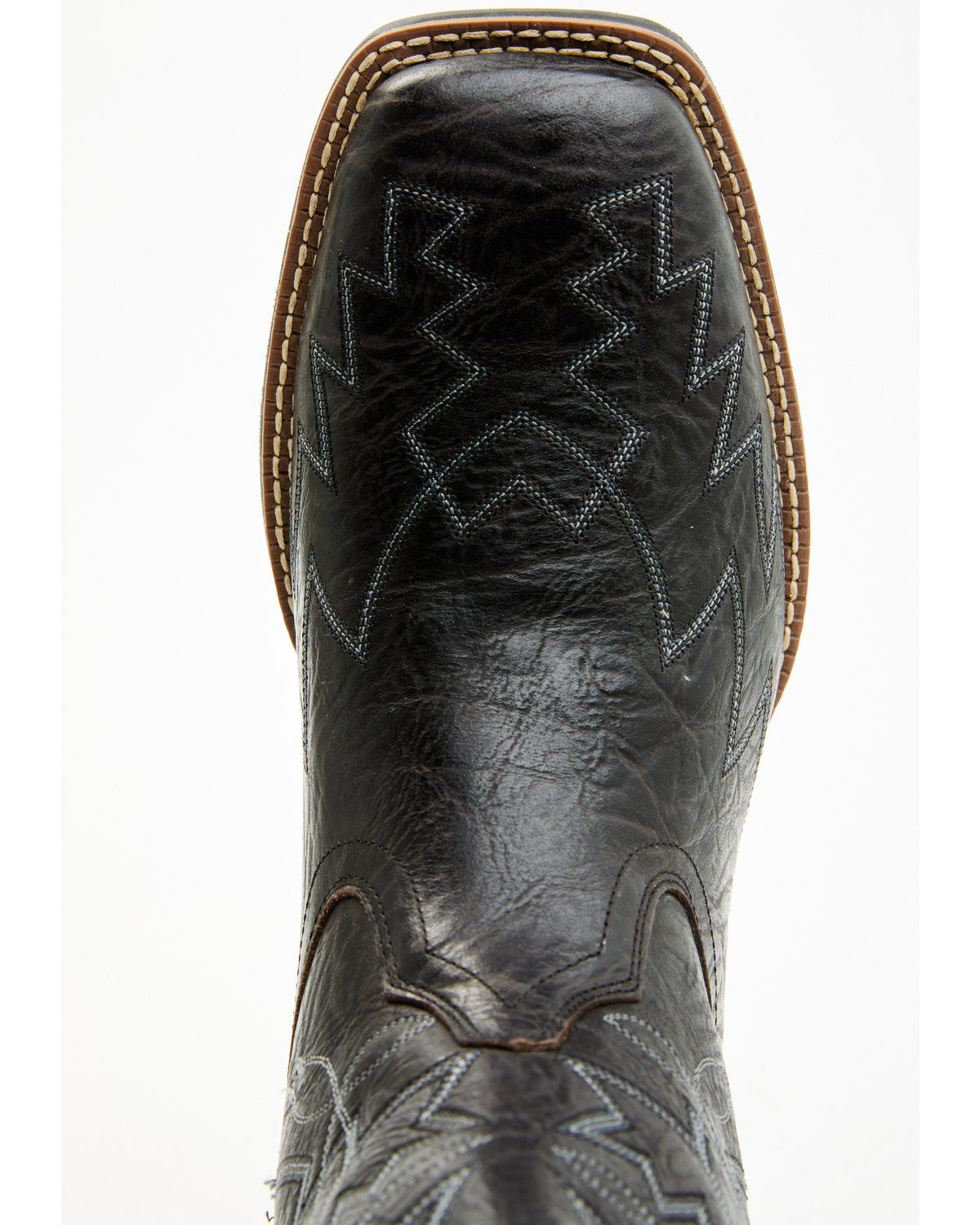 Ace™ Western Boots - Broad Square Toe Black