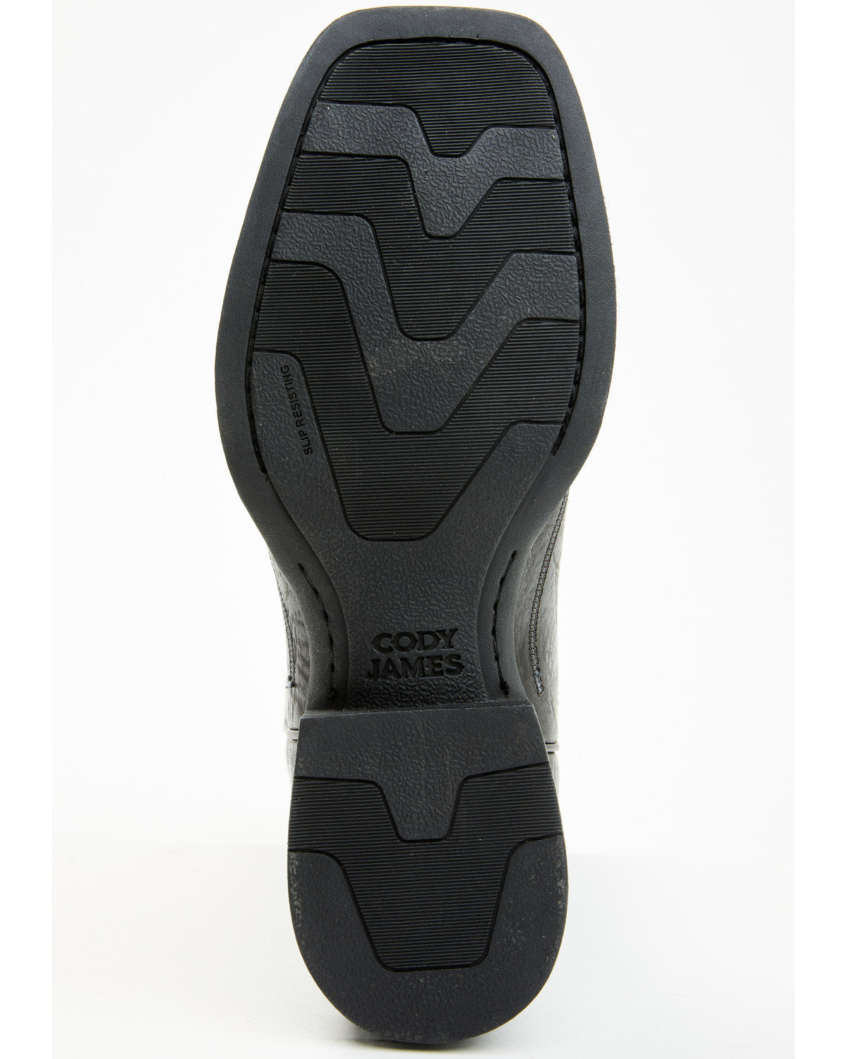 Ace™ Western Boots - Broad Square Toe Black
