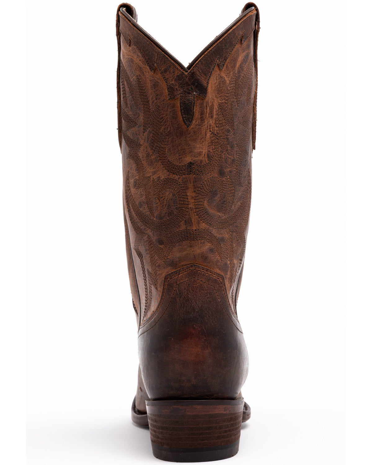 Men's Whitehall Western Boots - Snip Toe Brown