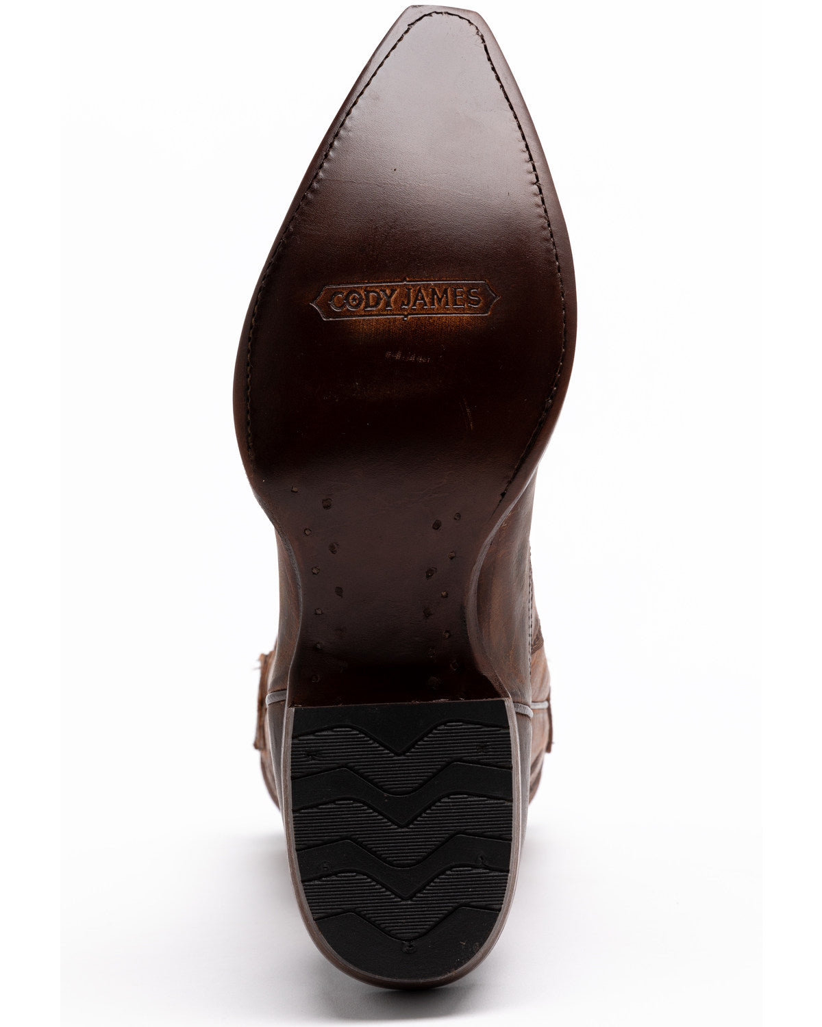 Men's Whitehall Western Boots - Snip Toe Brown