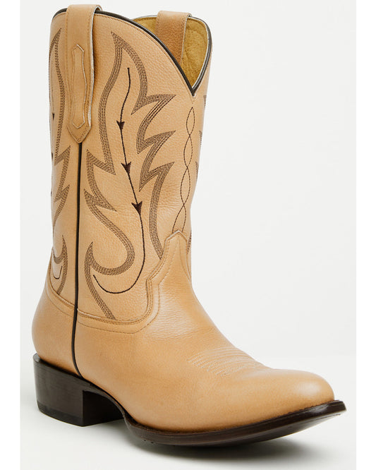 Men's Brady Western Boots - Round Toe Tan