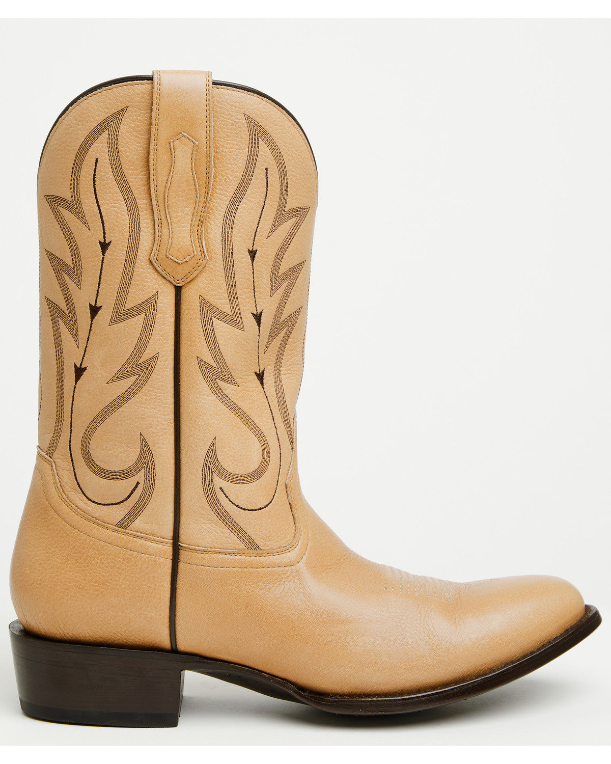 Men's Brady Western Boots - Round Toe Tan
