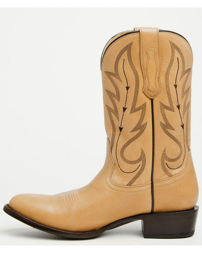Men's Brady Western Boots - Round Toe Tan