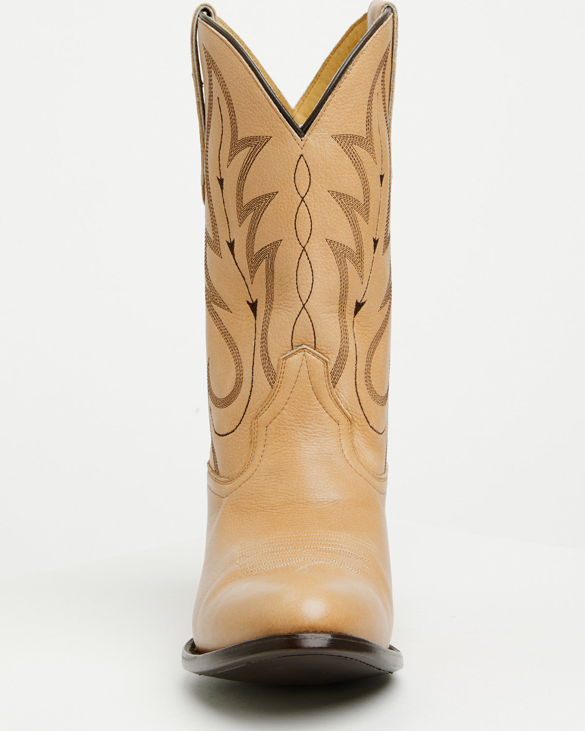 Men's Brady Western Boots - Round Toe Tan