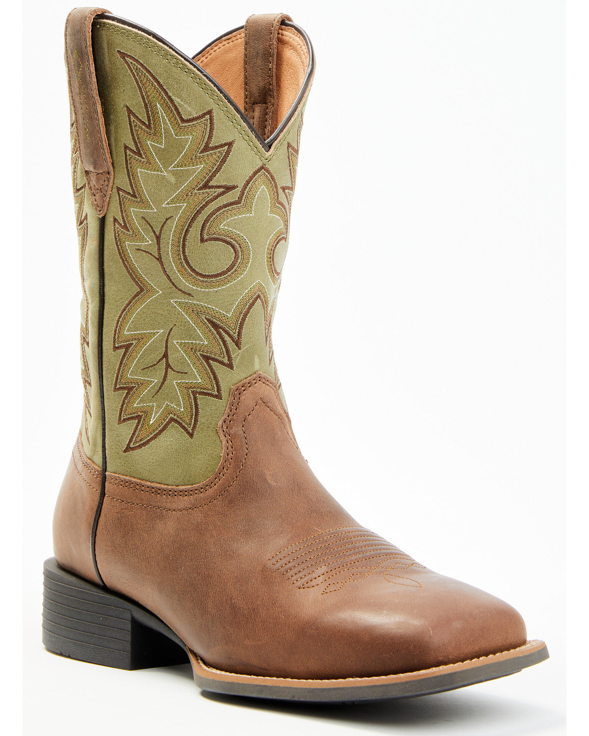 Men's Badge Xero Gravity™ Performance Western Boots - Broad Brown