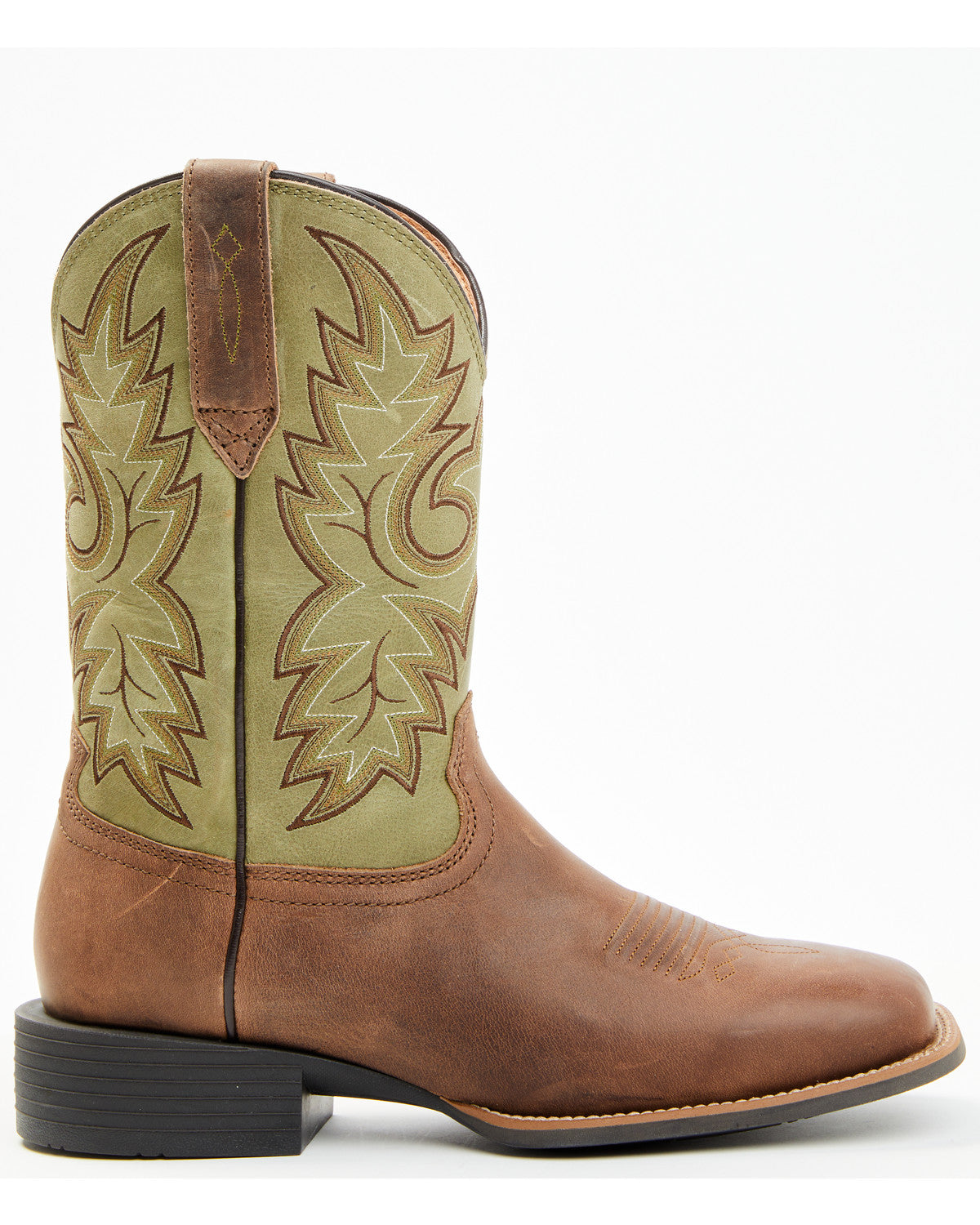 Men's Badge Xero Gravity™ Performance Western Boots - Broad Brown