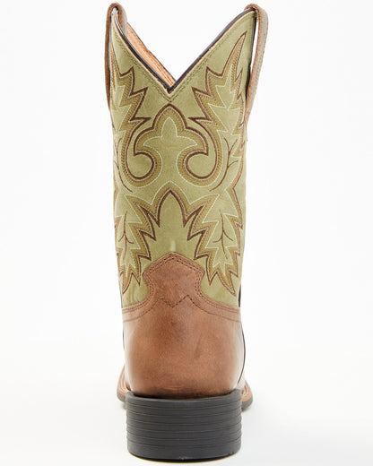 Men's Badge Xero Gravity™ Performance Western Boots - Broad Brown