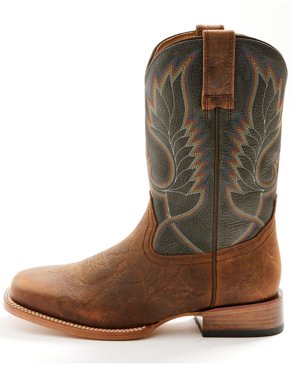 Cush Core® Men's Tracker Western Boots - Broad Square Toe Blue