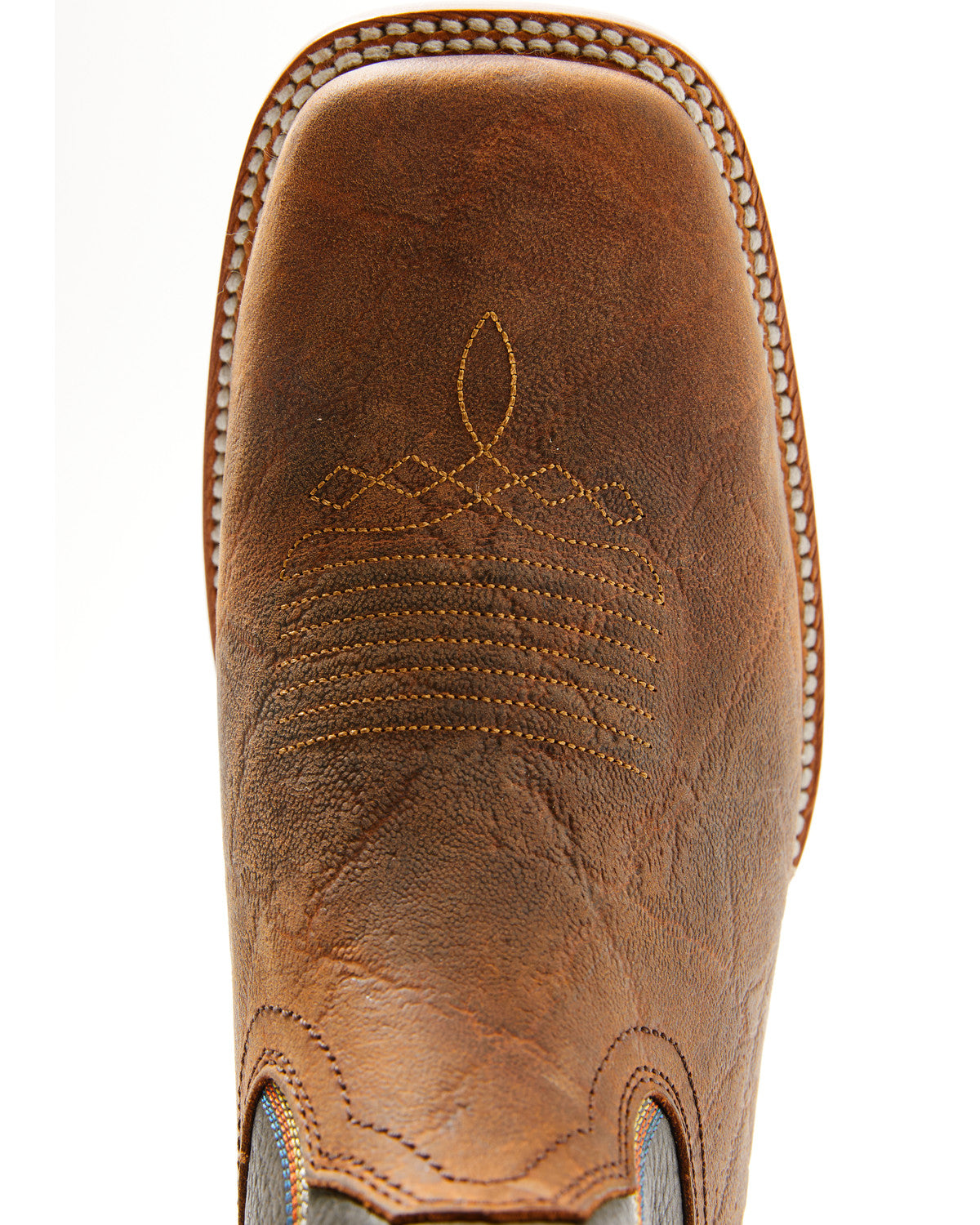 Cush Core® Men's Tracker Western Boots - Broad Square Toe Blue