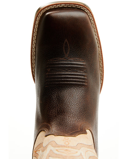 Men's Hoverfly Western Performance Boots - Broad Square Toe Cream