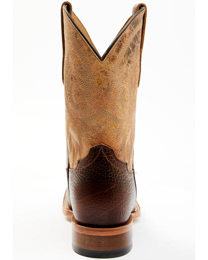 Men's Wade Western Boots - Broad Square Toe Brown