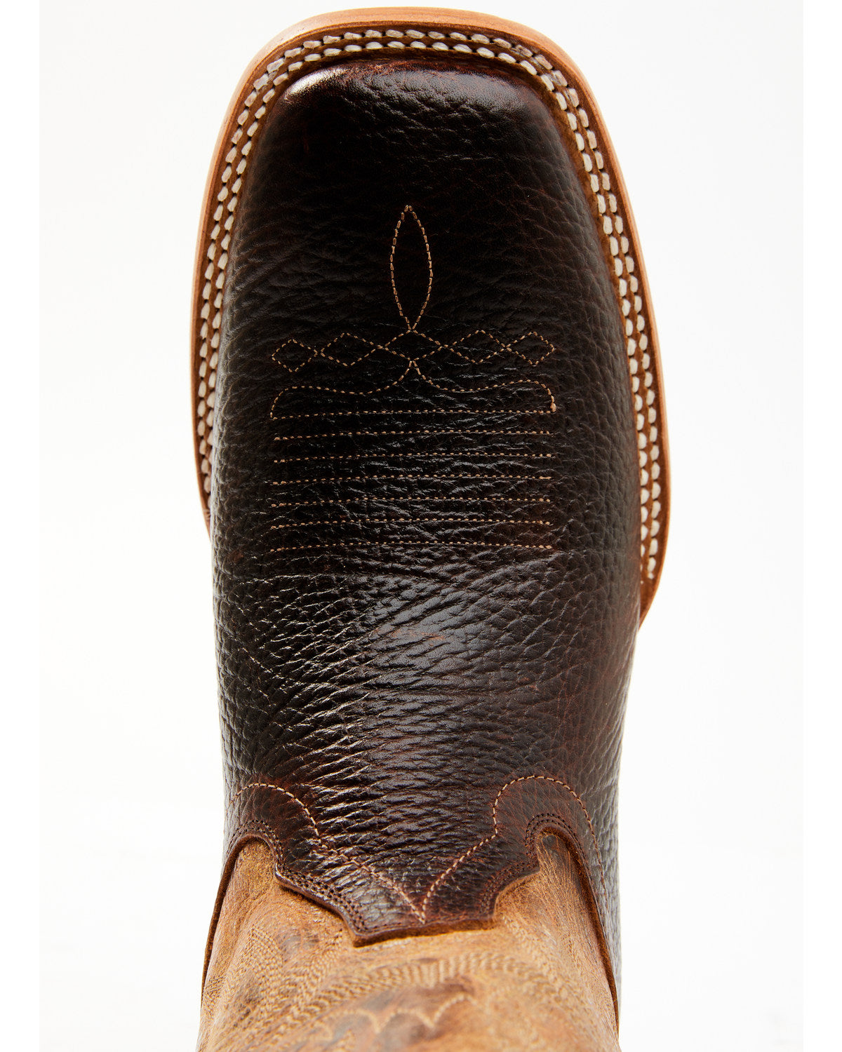 Men's Wade Western Boots - Broad Square Toe Brown