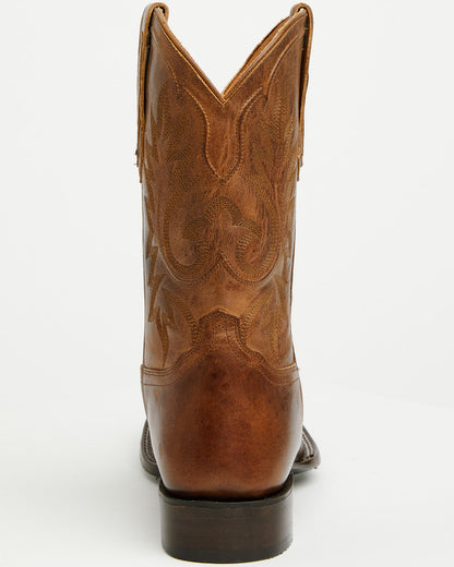 Black 1978® Men's The Hayward Western Boots - Broad Square Tan