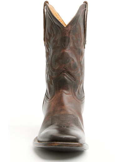 Black 1978® Men's The Hayward Western Boots - Broad Square Chocolate