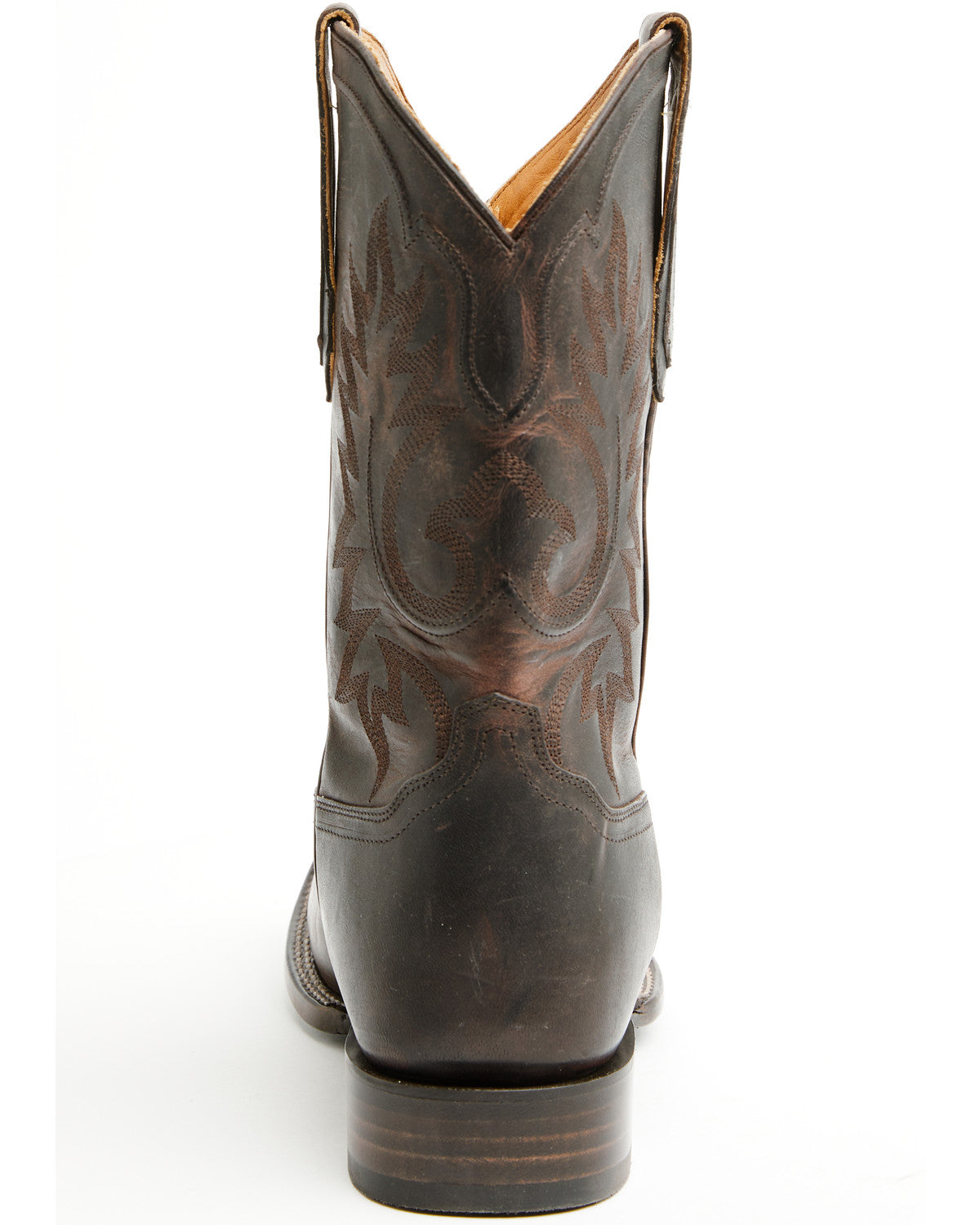 Black 1978® Men's The Hayward Western Boots - Broad Square Chocolate