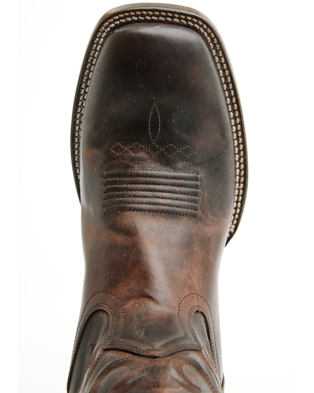 Black 1978® Men's The Hayward Western Boots - Broad Square Chocolate