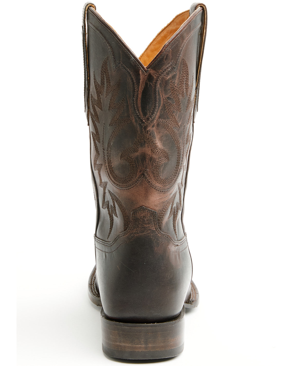 Black 1978® Men's The Hayward Western Boots - Broad Square Chocolate