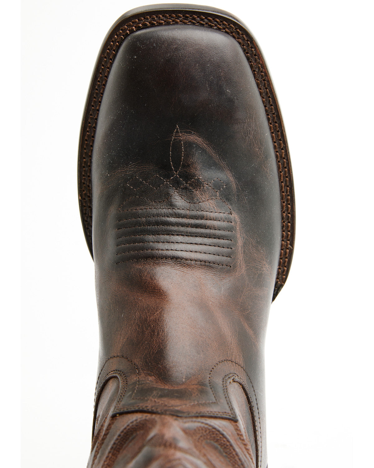 Black 1978® Men's The Hayward Western Boots - Broad Square Chocolate