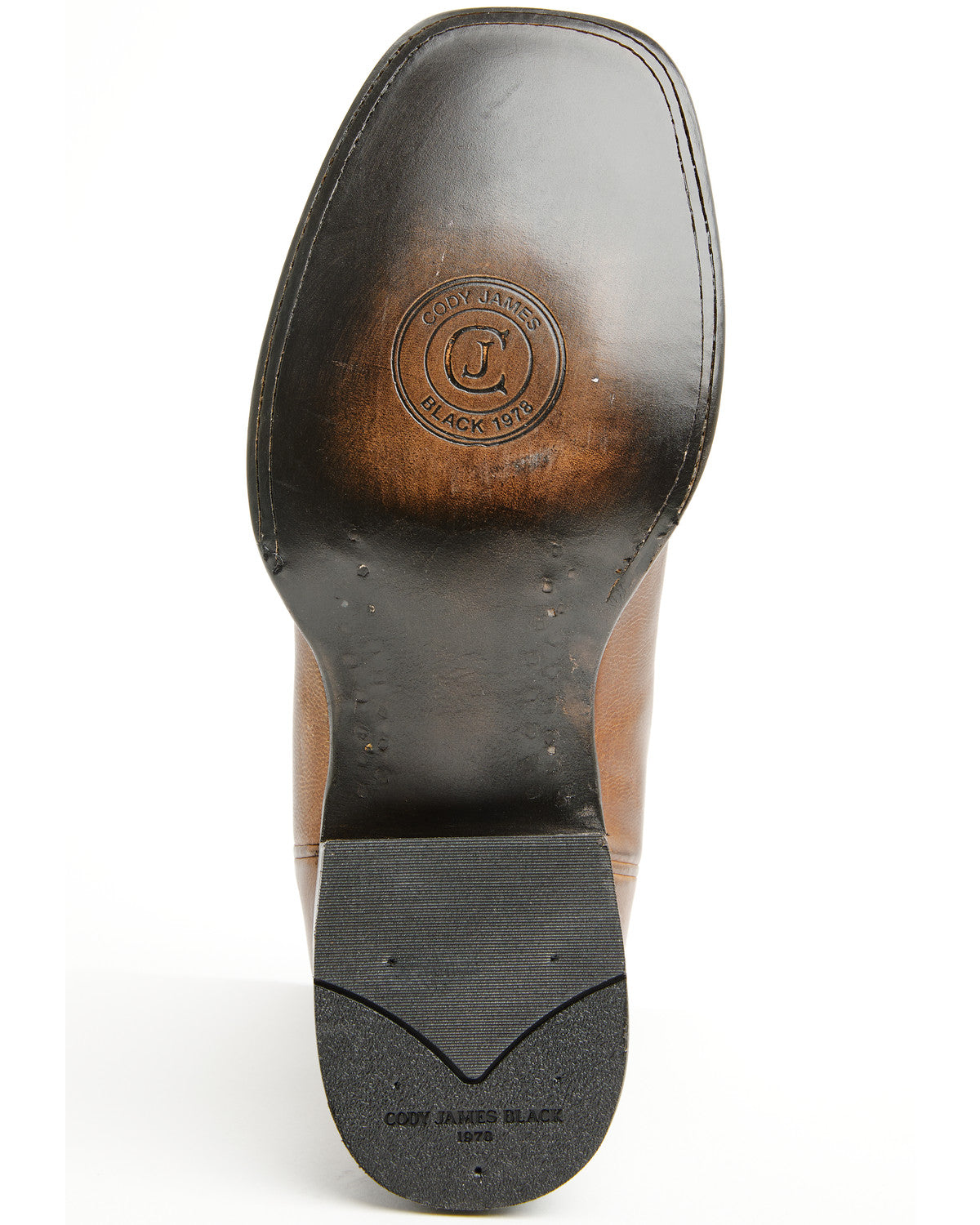 Black 1978® Men's The Hayward Western Boots - Broad Square Tan