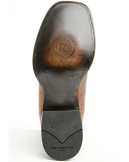 Black 1978® Men's The Hayward Western Boots - Broad Square Tan