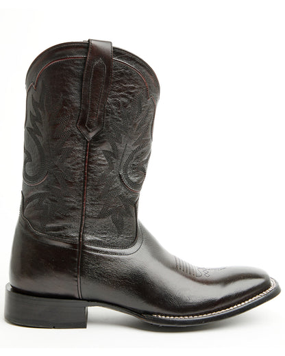 Black 1978® Men's The Hayward Western Boots - Broad Square Black Cherry