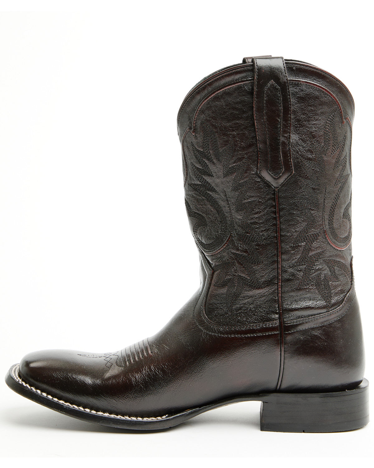 Black 1978® Men's The Hayward Western Boots - Broad Square Black Cherry